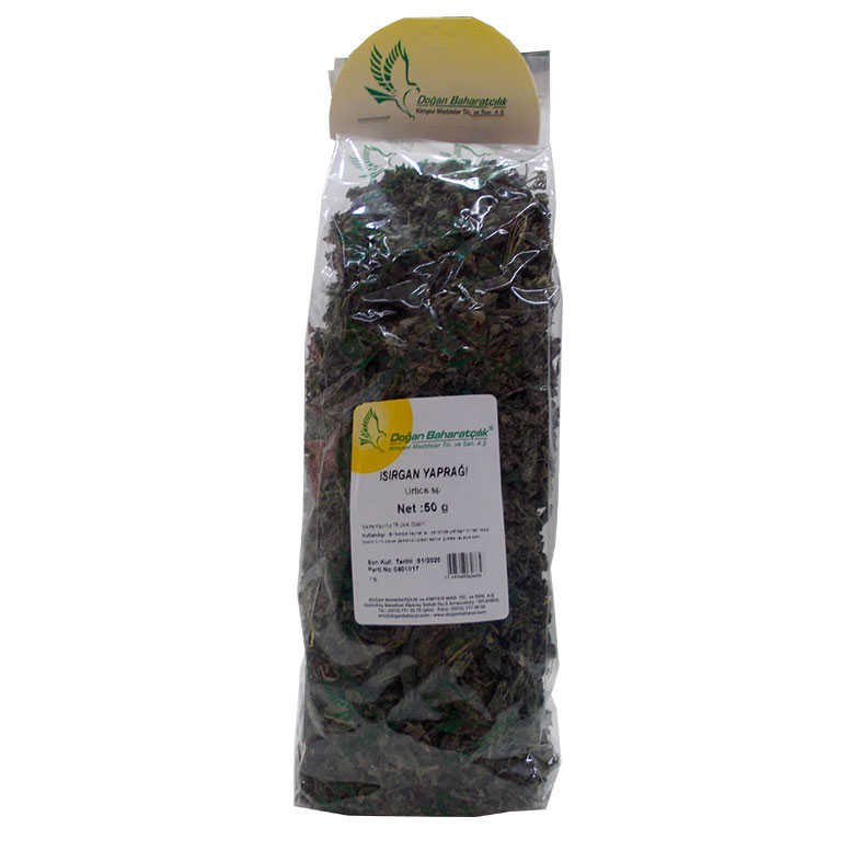 Natural Nettle Leaf 50 Gr Package