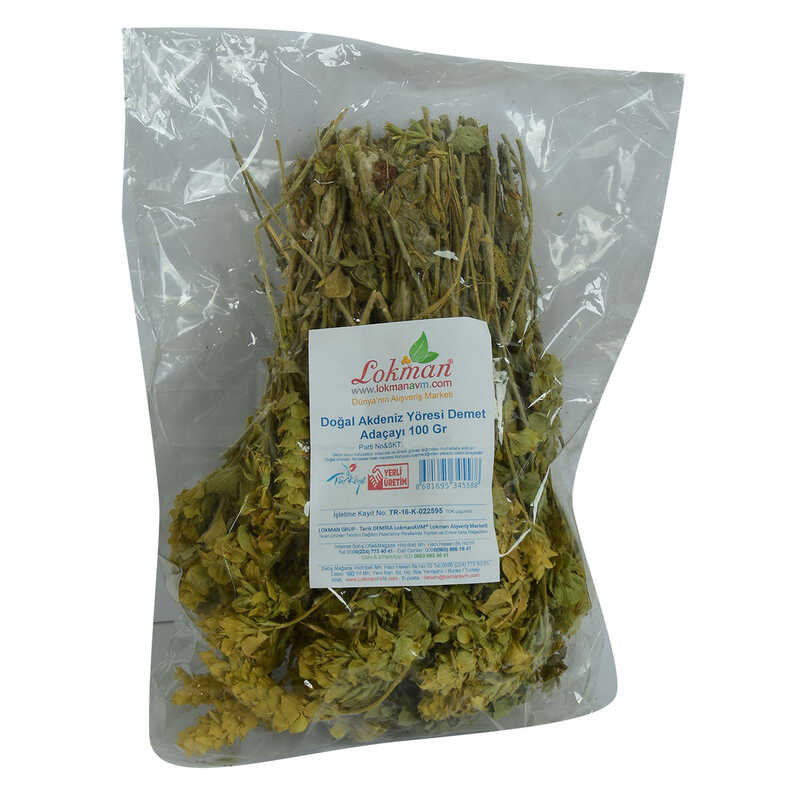 Sage Mediterranean Region Bunch Natural Mountain Tea 100 Gr Package