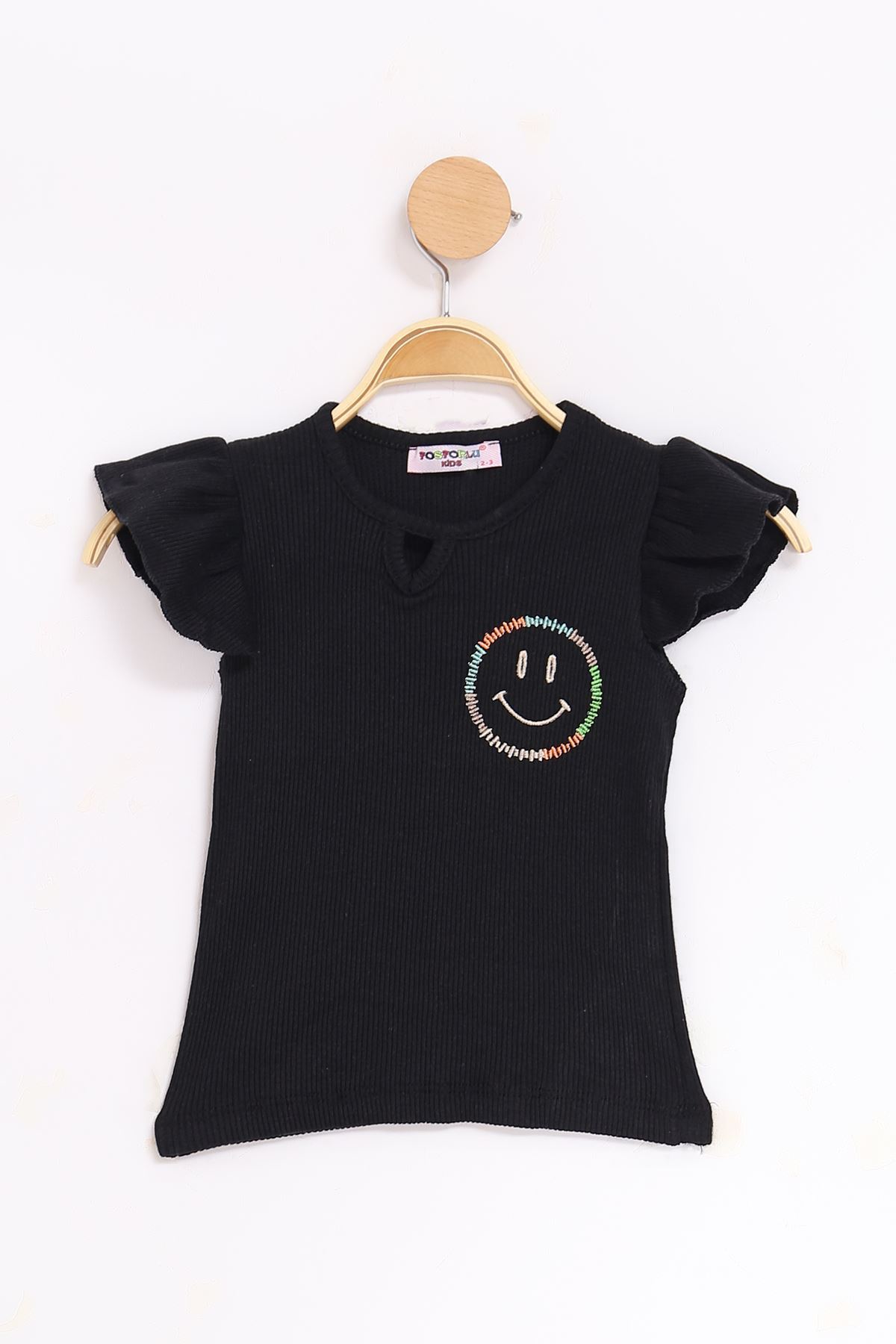 2-10 Years Kids Blouse Black