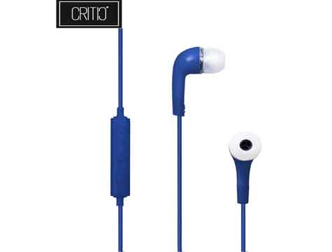 Critic J5 Earbuds Blue