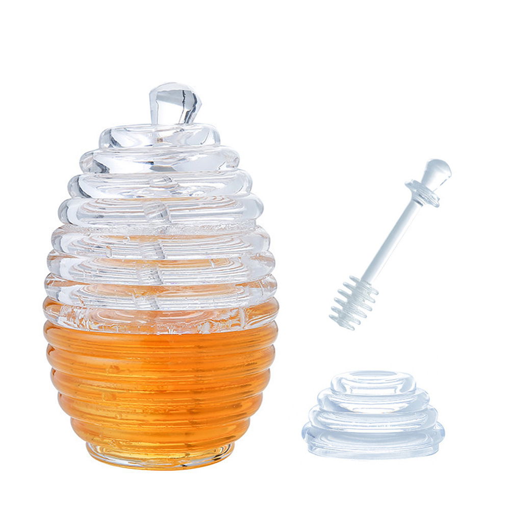 Honey Jar Spiral Honey Spoon