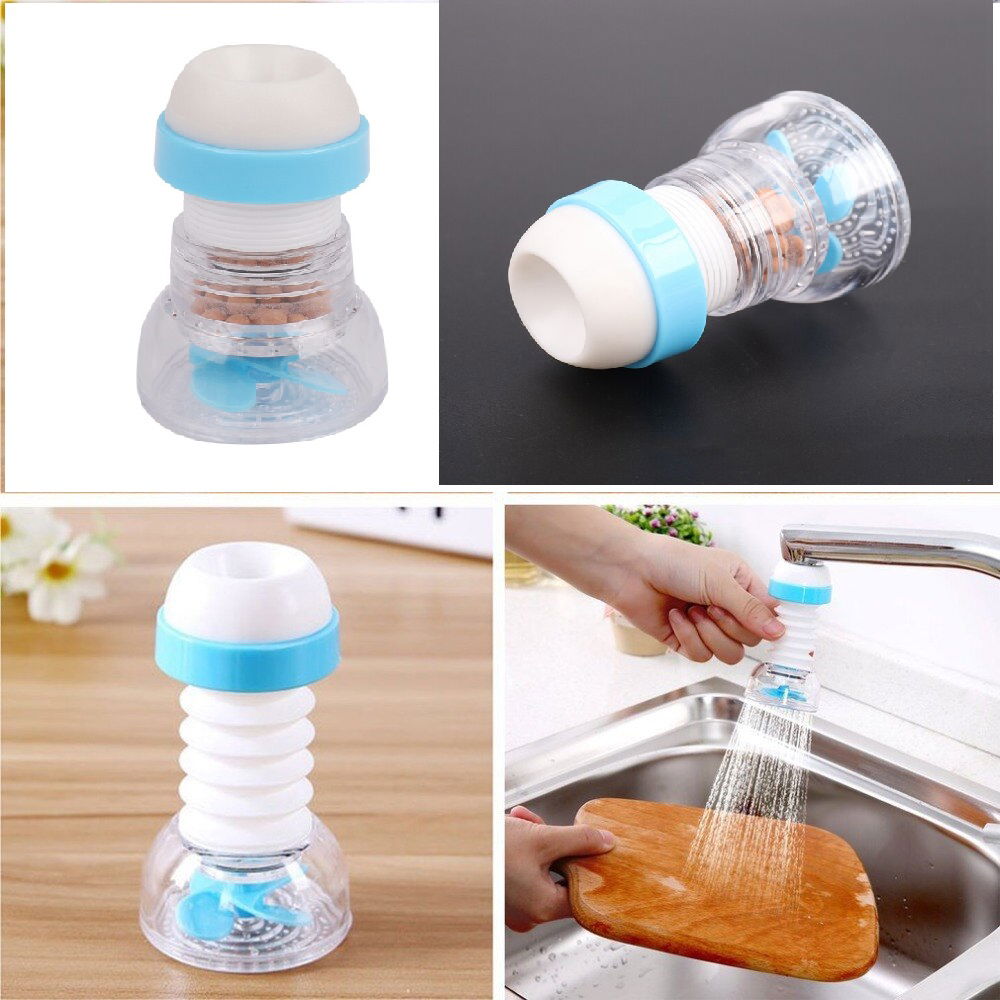 360 Degree Rotating Faucet Head - Propeller Bead Non-Splash Faucet Apparatus