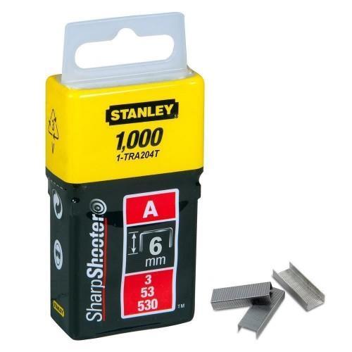 Stanley ST1TRA204T Staples 6 mm 1000 Pieces