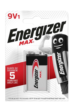 Energizer 9 Volt Battery Single EM9V1