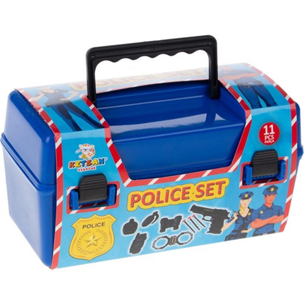 Police Kit with Bag 11 Piece