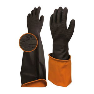 Beybi H2 60EXT Protective Serrated Long Black Gloves No:11