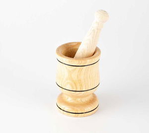 Mortar Bamboo Wood Boxwood No.3