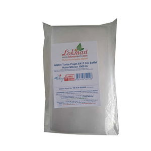 Gelatin Bag Sachet 9X17 Cm Transparent Thick Micron 1000 Gr 1 Pack