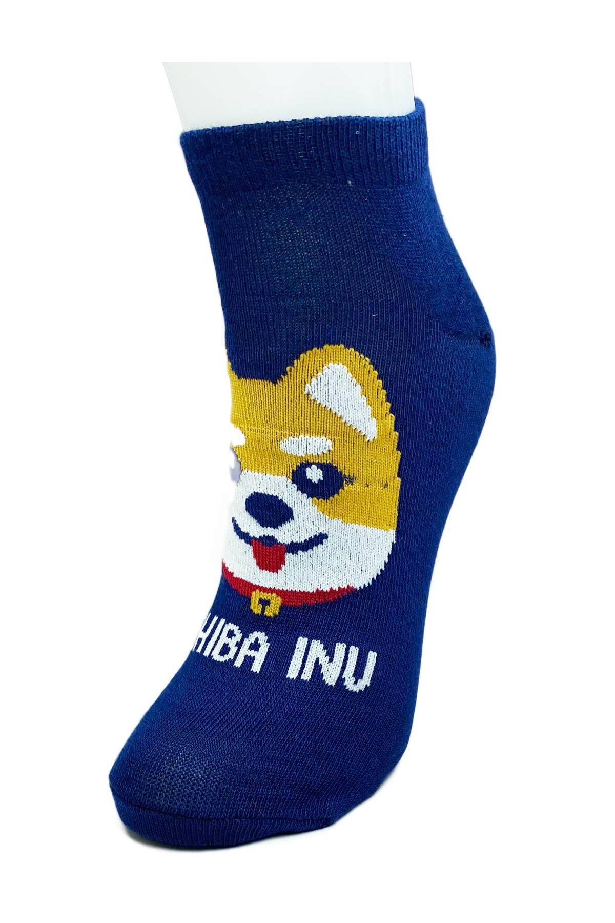 3 Pairs Cute Dog Themed Printed Soft Women Ankle Socks