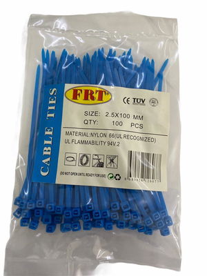 FRT Blue 2.5x100 Cable Tie