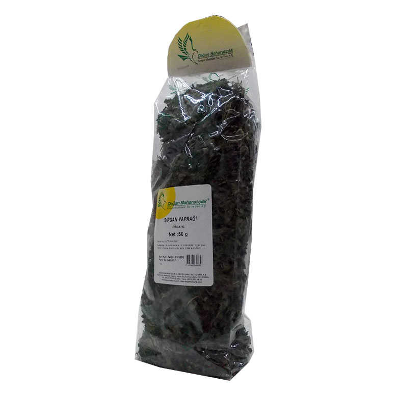 Natural Nettle Leaf 50 Gr Package