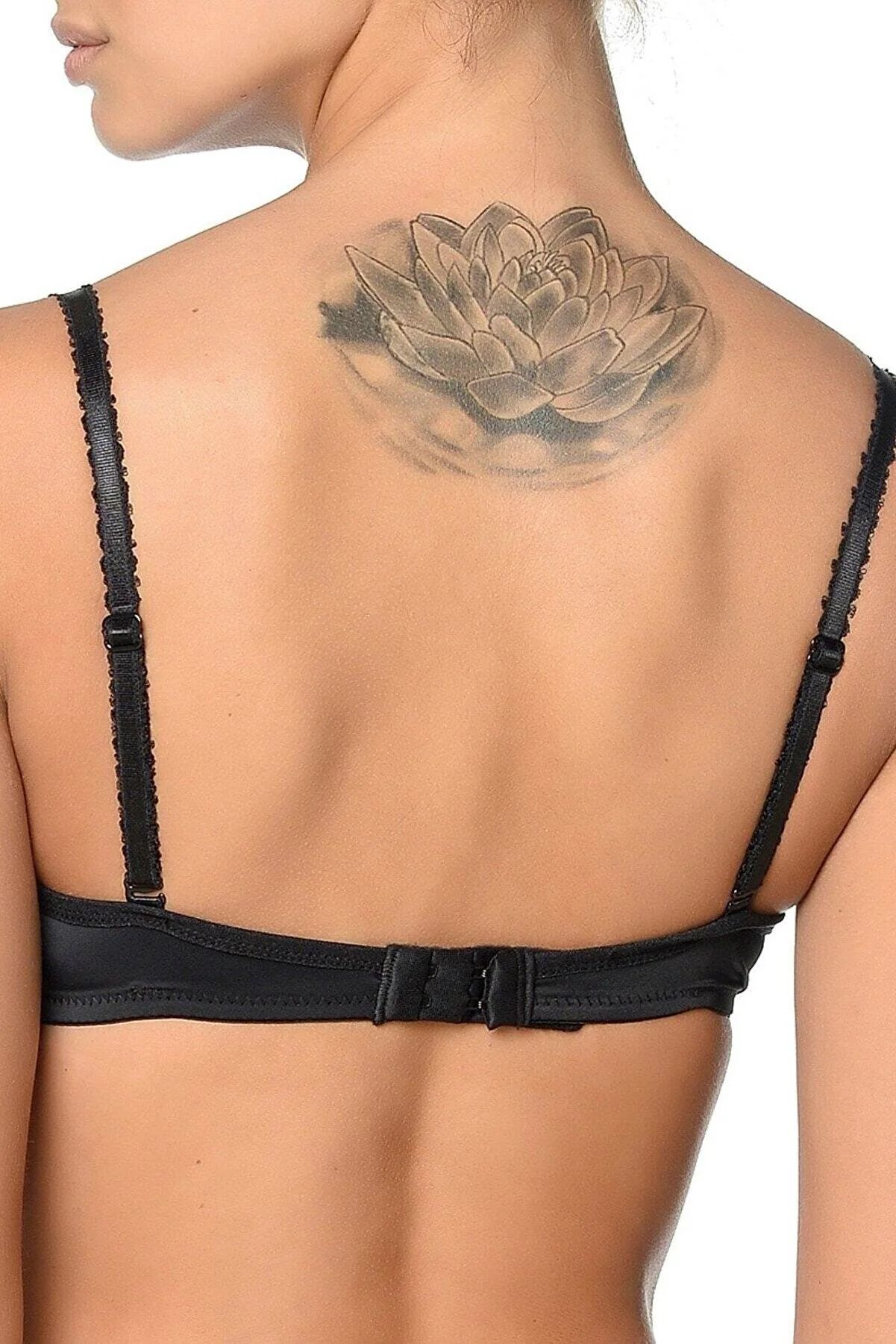 Women's Black Push-up Padded Basc Bra 2350