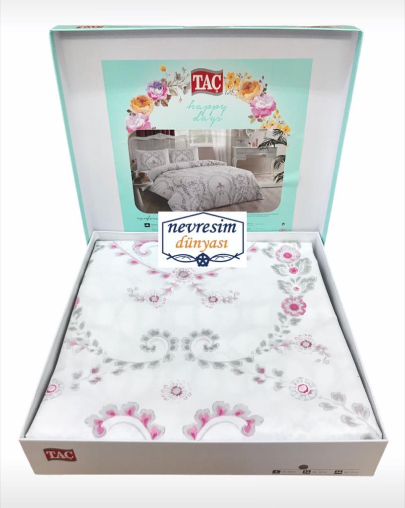 Ranforce Single Duvet Cover Set Astra Pink