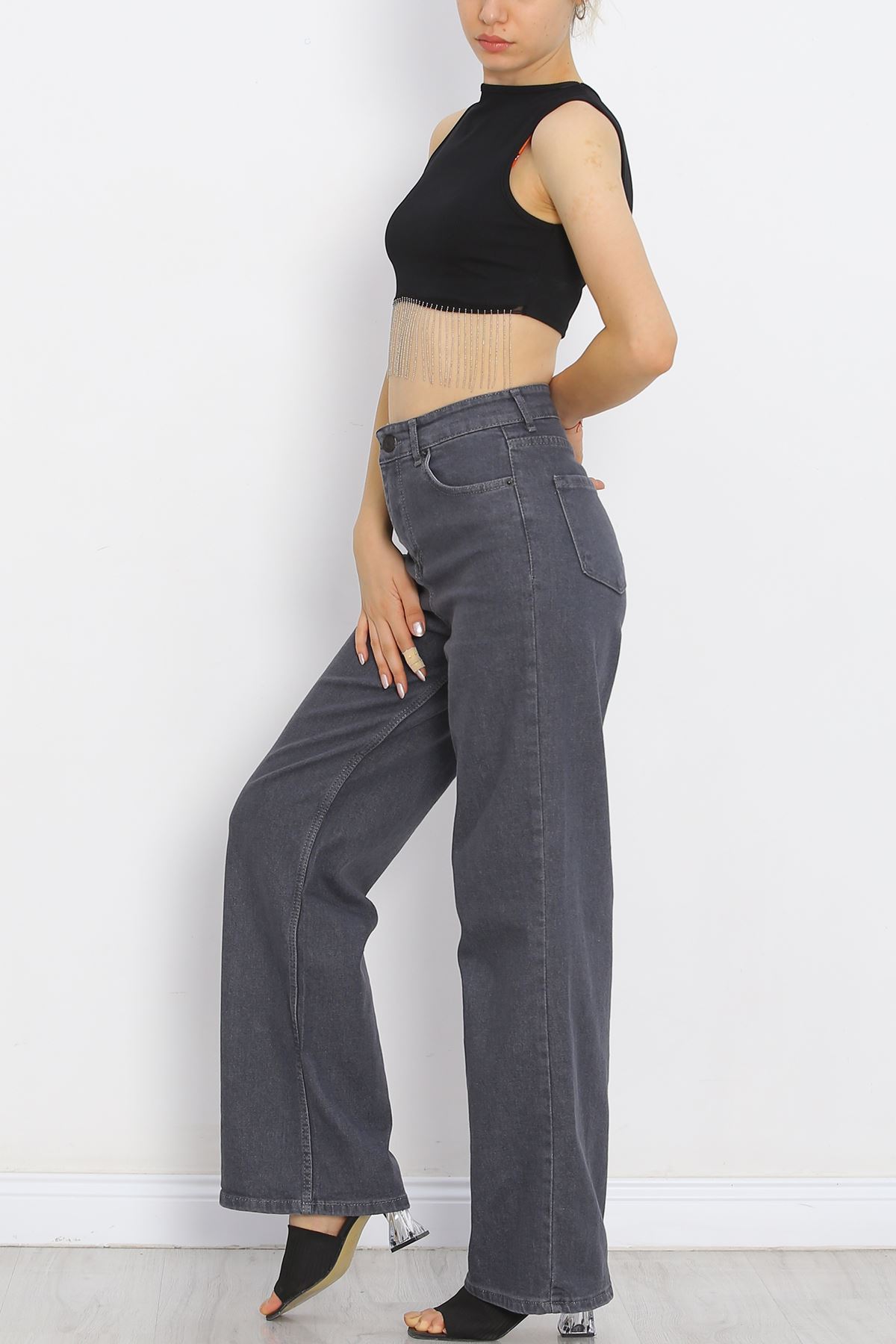 Palazzo Jeans Pants Lightfume2