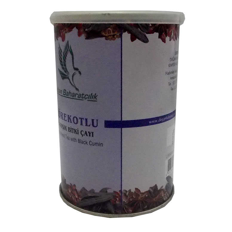 Black Cumin Mixed Herbal Tea 100 Gr Tin Box