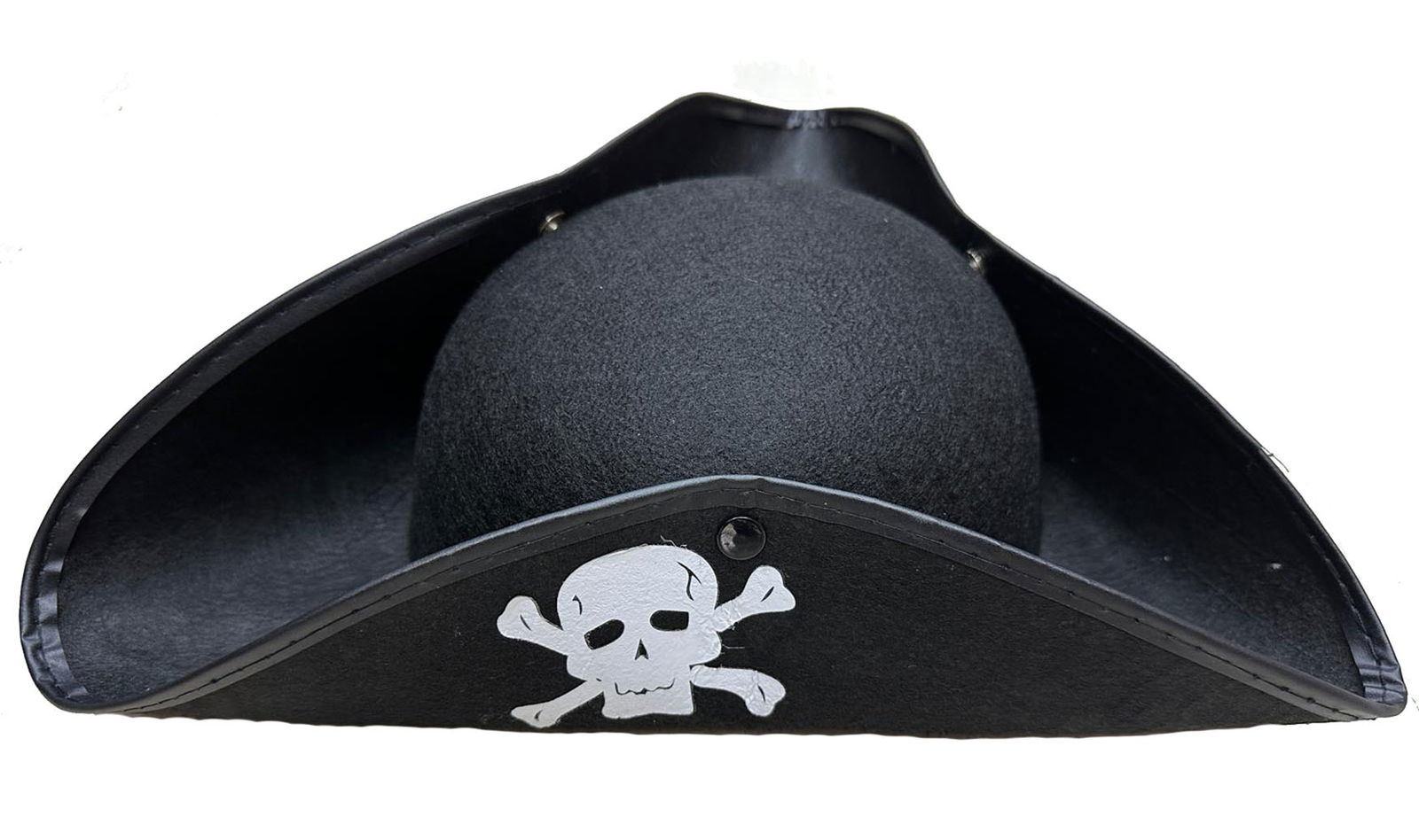 Black Color Pirate Coat of Arms Captain Jack Sparrow Pirate Sailor Hat