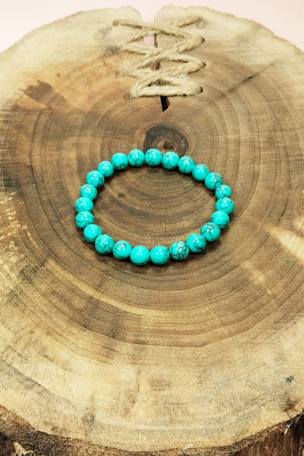 Turquoise Natural Stone Bracelet Boxed