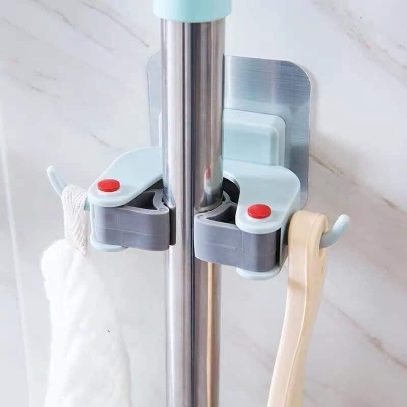 Adhesive Handle Holder with Strap