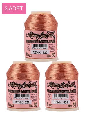 3 Pieces Altinbasak Oya and Lace Floss 20 gr - Turk - No: 822