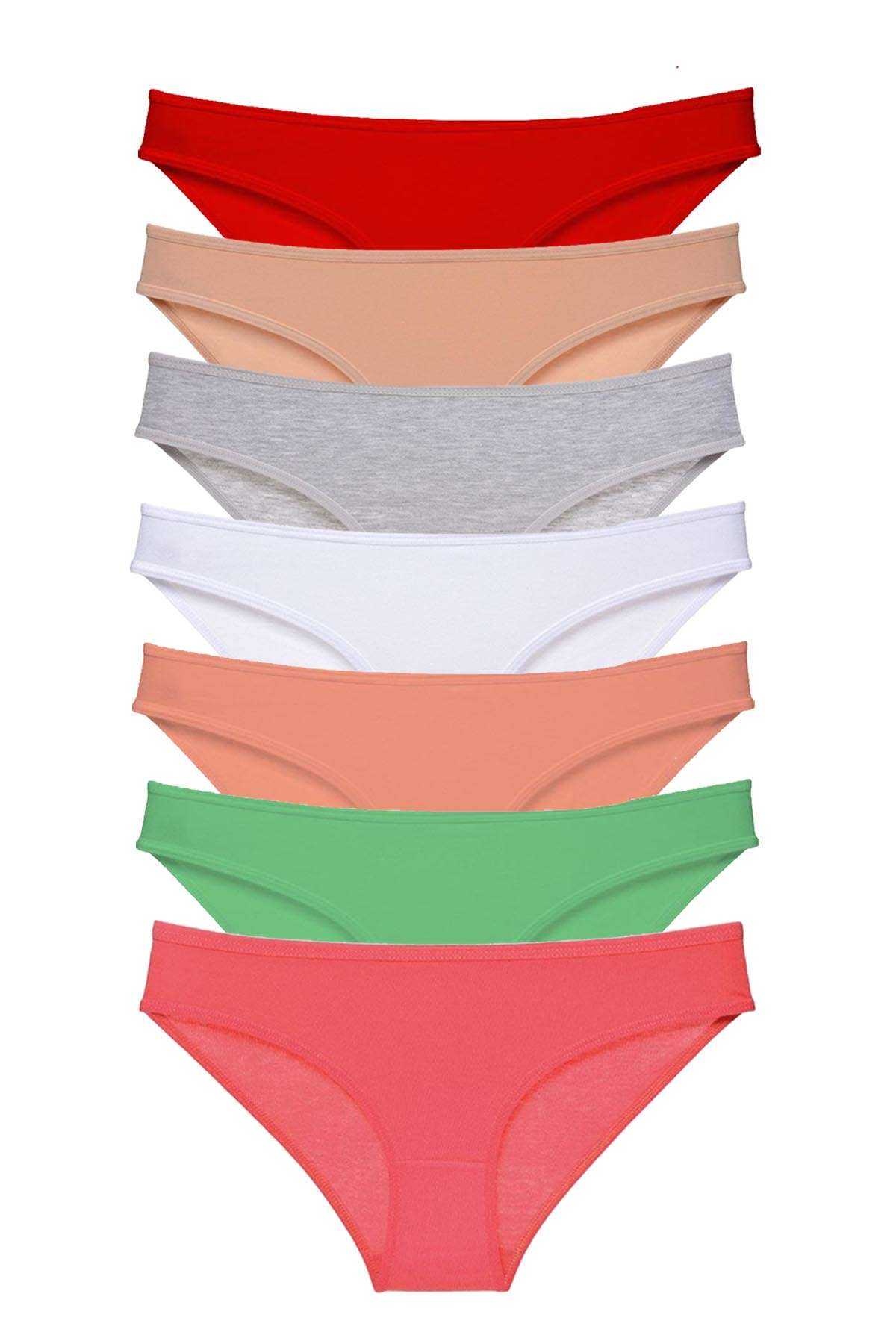 7pcs Super Eco Set Lycra Women Slip Panty Set 8