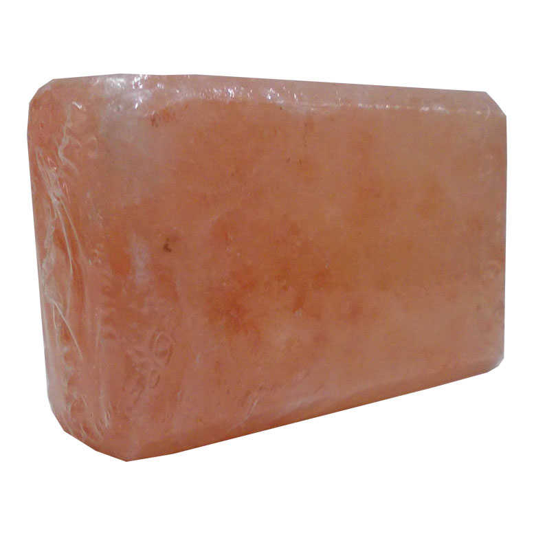 Rectangular Shaped Himalayan Natural Rock Salt Soap Pink 200-300 Gr