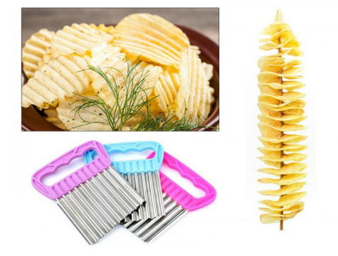 Chips Chopper Shaped Vegetable and Fruit Slicer