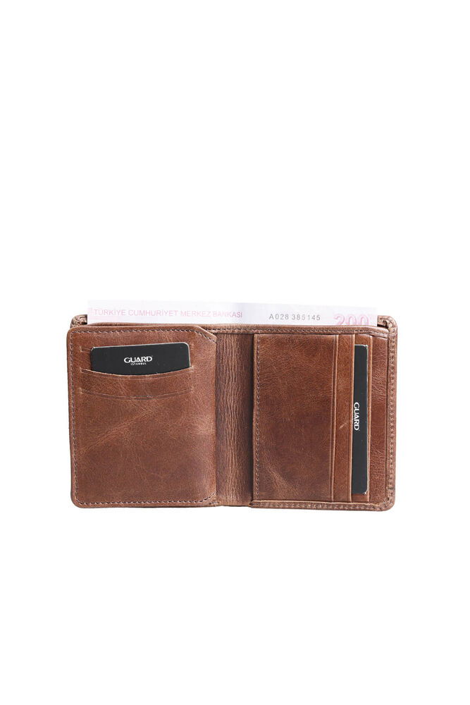 Dustin Antique Brown Leather Men's Wallet