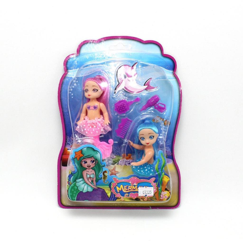 Cute Mermaids 2-Piece Figure Set