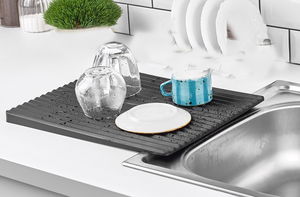 Zigzag Design Plate Holder - Dish Dryer