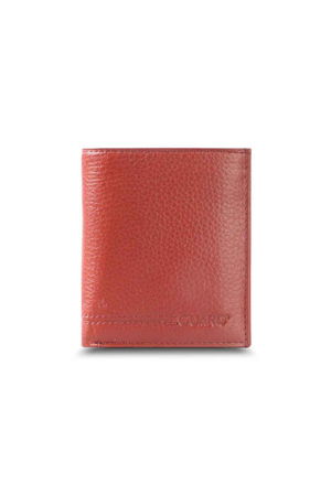 Tan Leather Men's Wallet with Coin Entry