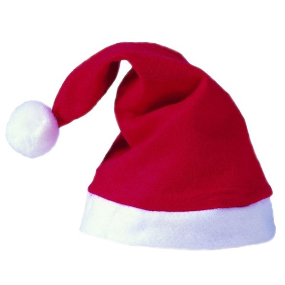 Fleece Santa Hat