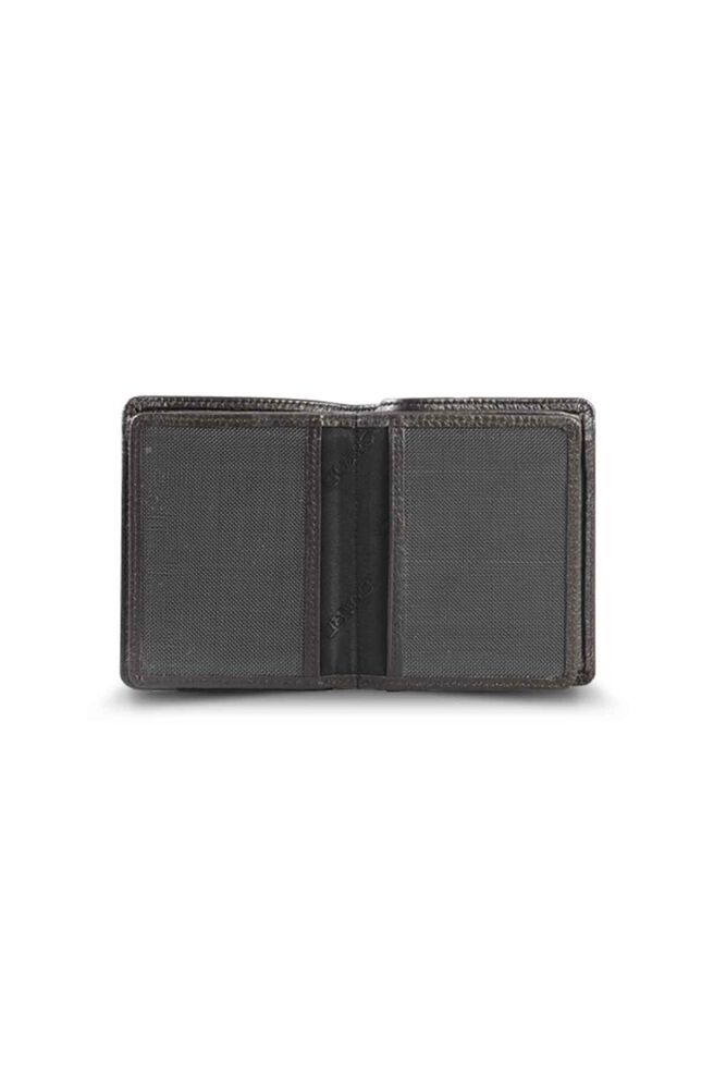 Brown Men's Wallet with Medium Double Pisot and Coin Purse