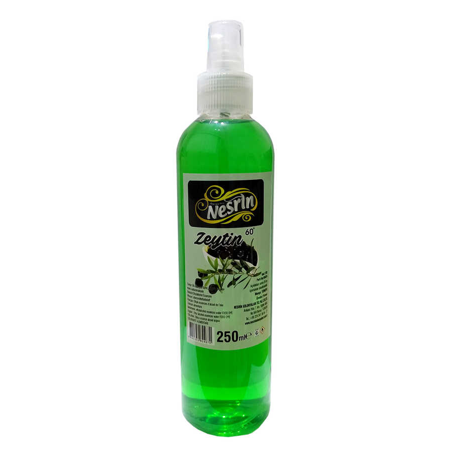 Olive Cologne 60 Degrees Pet Bottle Spray 250 ML