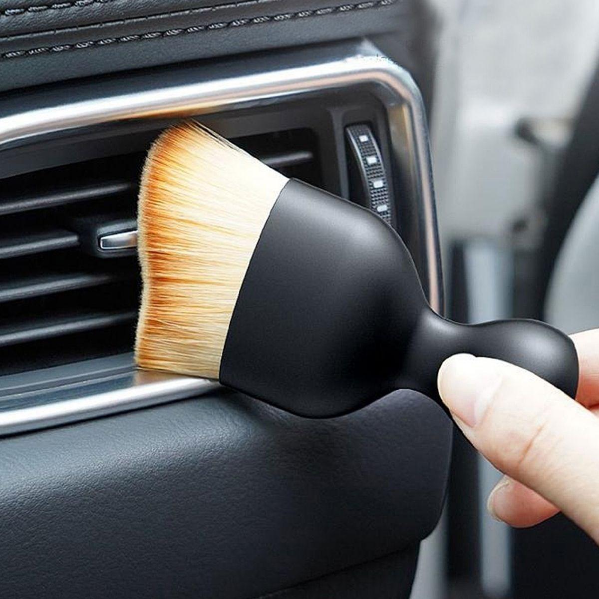 Mini Car Interior Cleaning Brush Soft Bristle