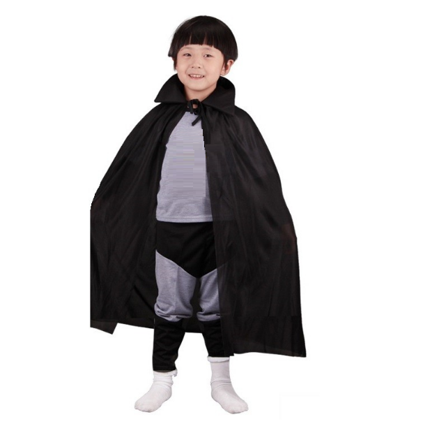 Children's Cape 90 cm with Black Color Collar