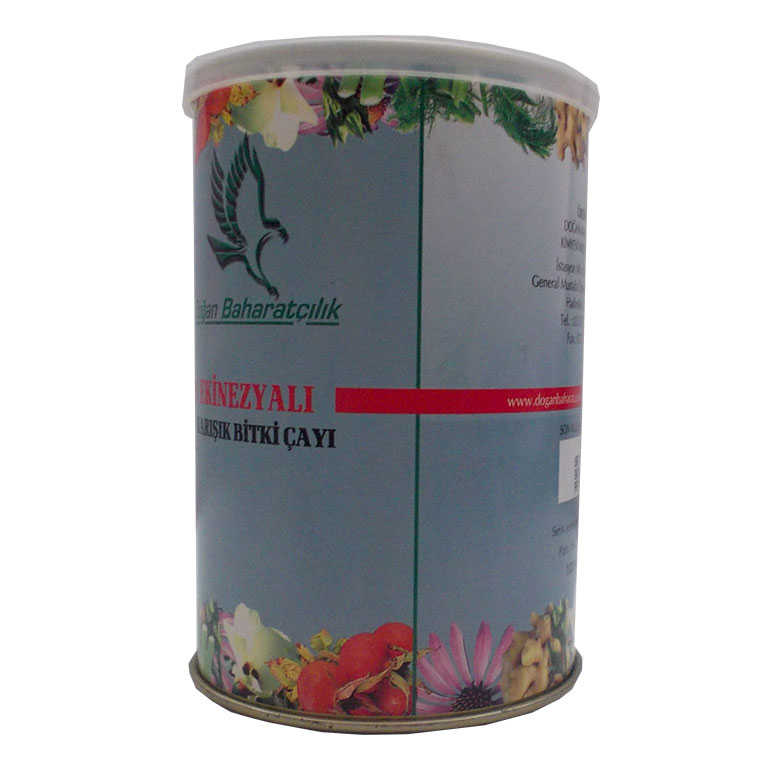 Echinacea Mixed Herbal Tea 100 Gr Tin Box