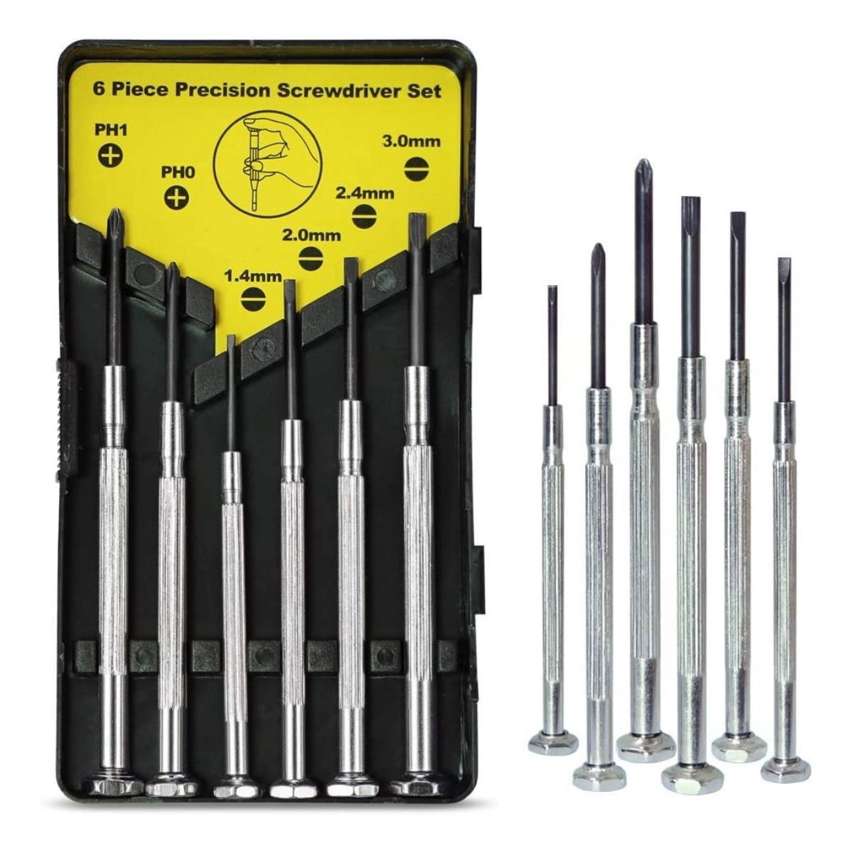 6 Piece Mini Watchmaker and Phone Repair Screwdriver Set Precision Screwdriver Set