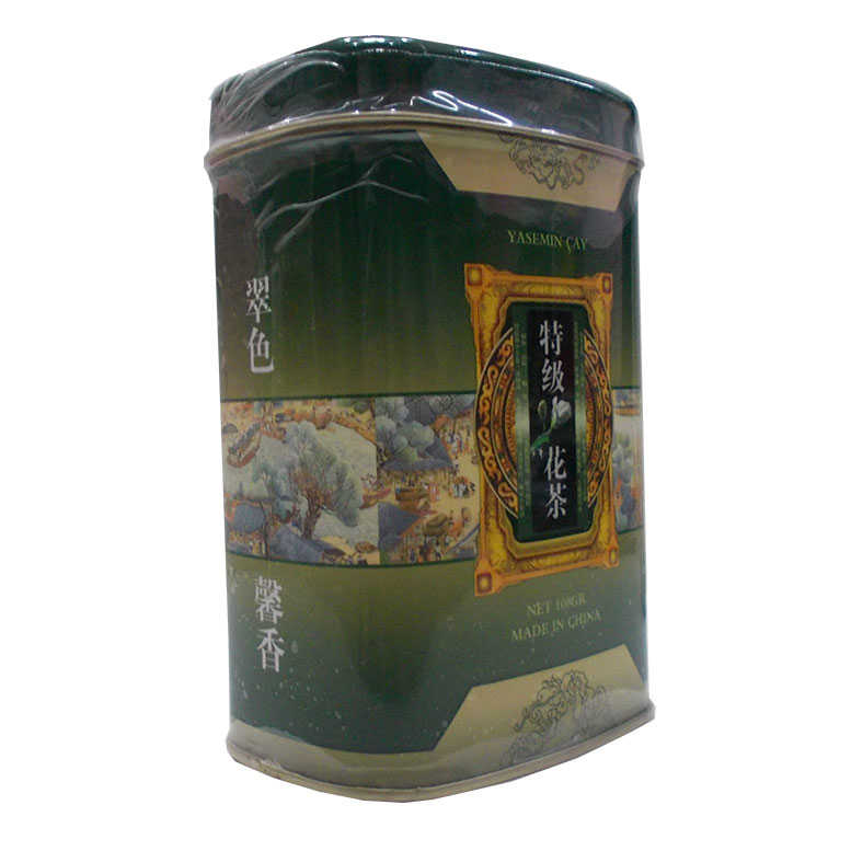 Natural Jasmine Tea 100Gr Tin Box