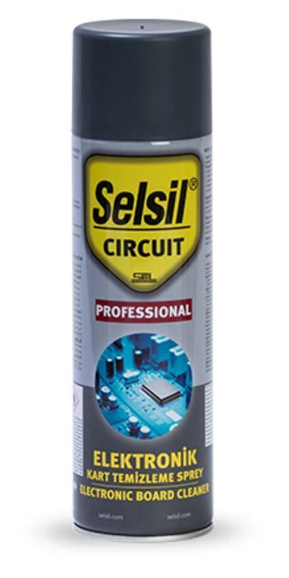 Selsil Electronic Circuit Board Cleaner 200 ml Oil Free