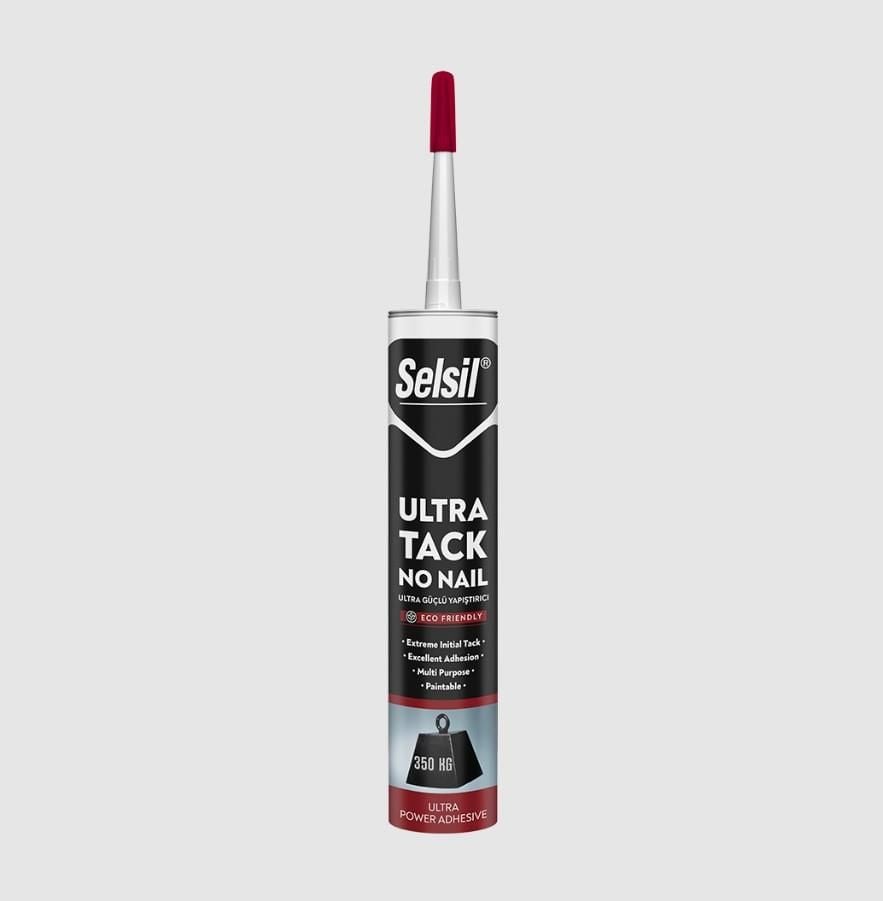 Selsil Hybrid Ultra Tack Adhesive 290 ml White