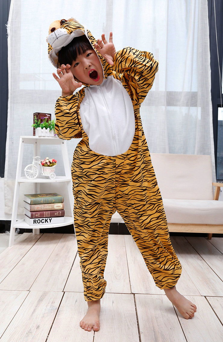 Kids Tiger Costume - Lion Costume 4-5 Years 100 cm