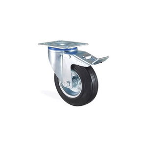 Service Wheel with Swivel Brake 125 mm