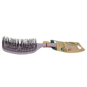 Pro Vegan Detangling Combing Hair Brush Lilac 1 Piece