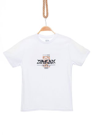 13-16 Years Printed Kids T-Shirt White