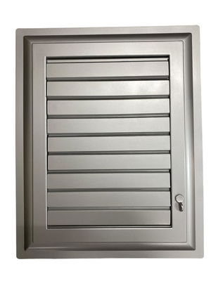 Plastic Grille 65X65 Silver Bathroom WC Ventilation