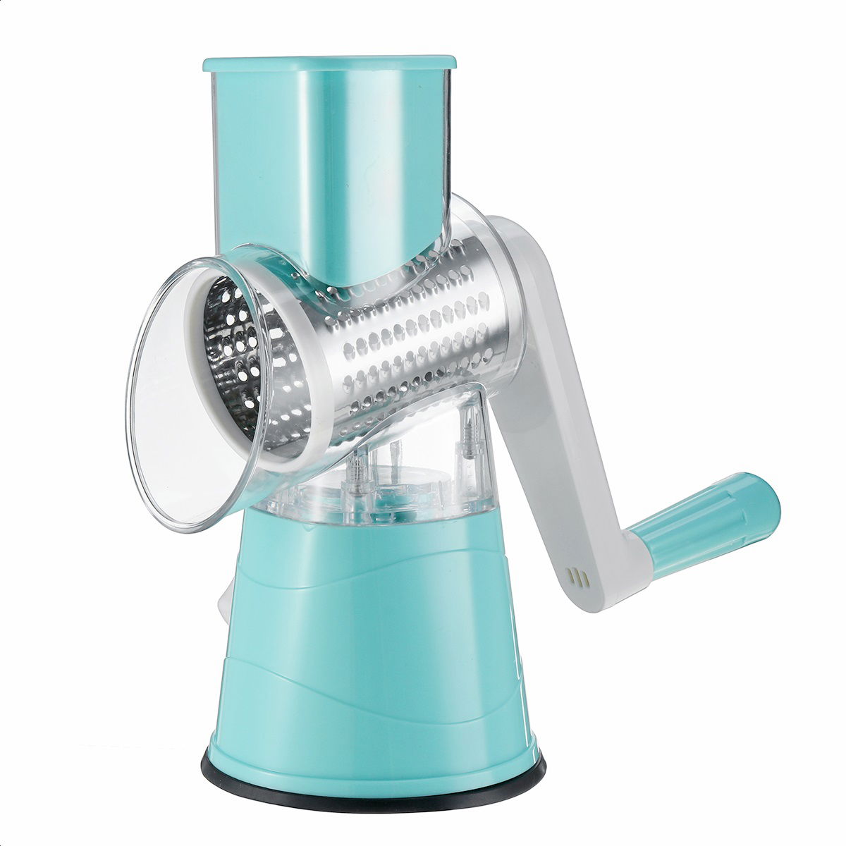 Practical Roll Grater Drum Grater with Handle Rotary