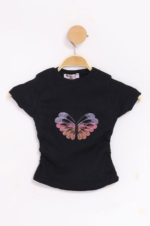 2-10 Years Kids Blouse Black