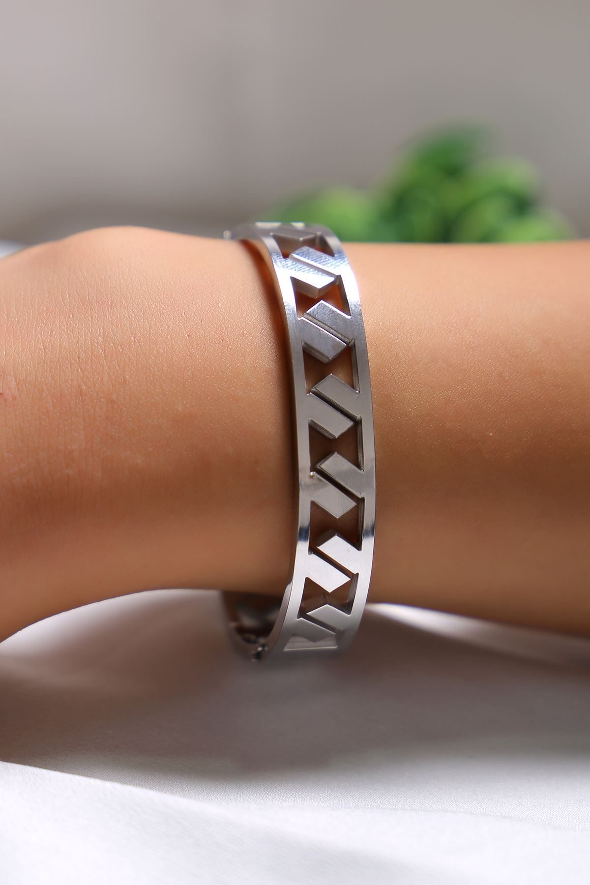 Steel Bracelet Silver12