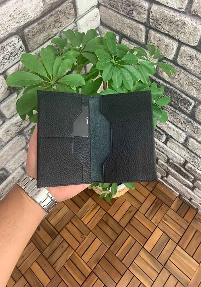 Black Passport Cover