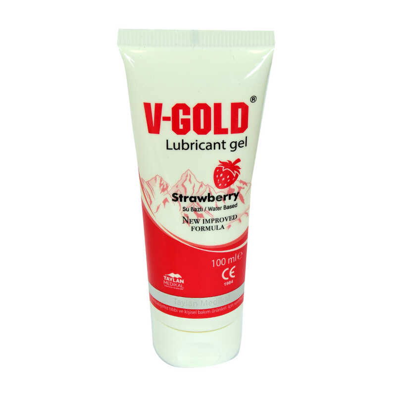 Lubricant Gel Strawberry Water Based 100 ML Strawberry Lubricant Gel